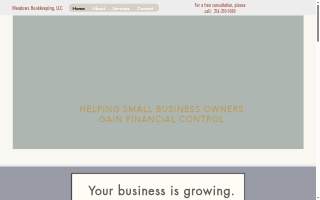 Meadows Bookkeeping, LLC website