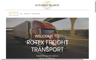Rotex Freight Transport website