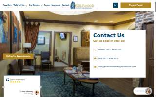 Bridlewood Family Healthcare website