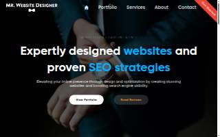 Mr. Website Designer of Forest Hill website