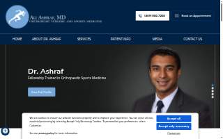 Ali Ashraf, MD website