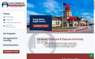 Children's Lighthouse of Forney website
