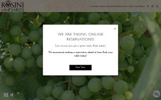 Rosini Vineyards of Forney website