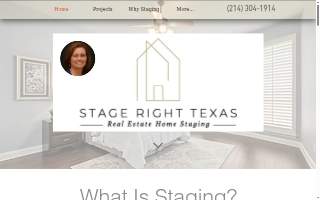 Stage Right Texas of Forney website