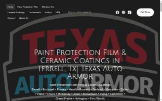 Texas Auto Armor - Paint Protection Film & Ceramic Coatings website