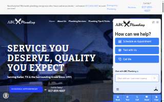 ABC Plumbing website