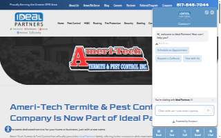 Ameri-Tech Termite & Pest Control, Inc. website