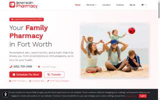 Better Health Pharmacy website