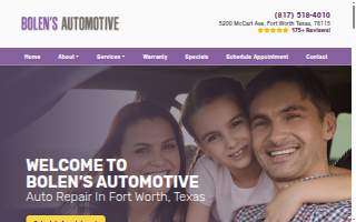 Bolen’s Automotive website