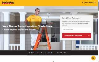 CertaPro Painters of Fort Worth website