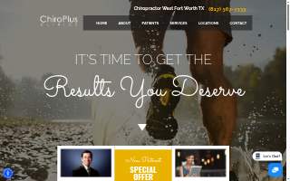ChiroPlus Clinics - West website