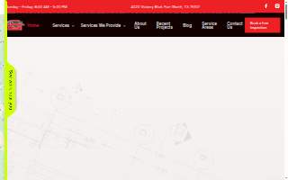 City Roofing Company website