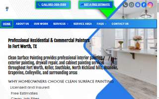 Clean Surface Painting website