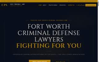 Cole Paschall Law website