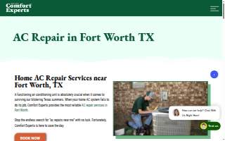 Comfort Experts, Inc. website