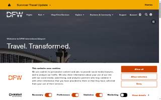 DFW Security website
