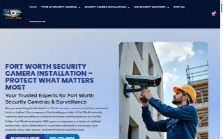 DFW Wholesale Security Cameras website