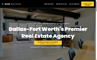 Elite Real Estate website