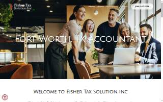 Fisher Tax Solution Inc website