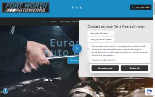 Fort Worth Autowerks LLC website