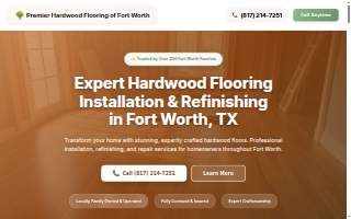 Ft Worth's Hardwood Flooring website