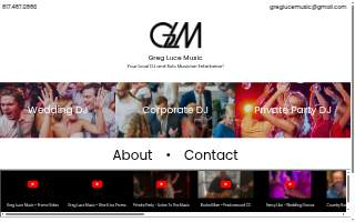 Greg Luce Music - Wedding DJ of Fort Worth website