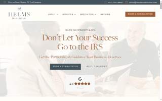 Helms Tax Strategy website