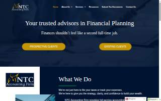 National Tax Centers Accounting Firm website