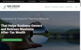 New Century Investments website