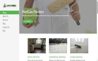 NextGen Painters website