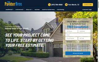 Painter Bros of Fort Worth website
