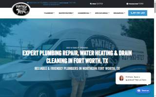 Panther City Plumbing website