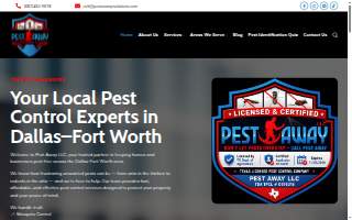 Pest Away LLC website