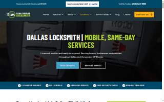 Texas Premier Locksmith of Fort Worth website