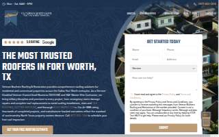 Veteran Brothers Roofing & Restoration website