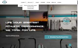 CrossFit FBG website