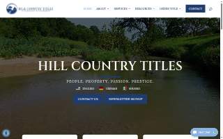 Hill Country Titles website