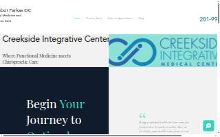 Creekside Integrative Medical Center website