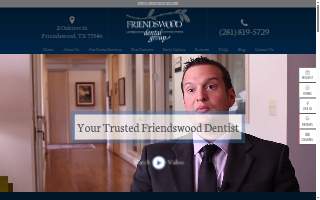 Friendswood Dental Group website