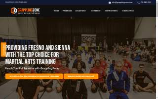 Grappling Zone Friendswood website