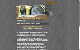 JB Appliance Repair & Home Services website