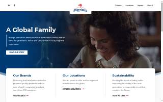 Pilgrim Cleaners website