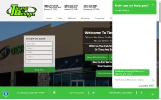 Tires By Design- Friendswood website