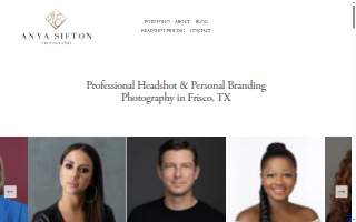 Anya Sifton Photography website