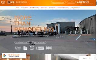 MTR Contractors website