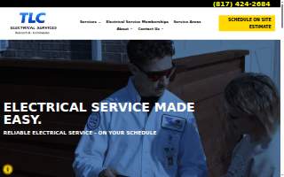 TLC Electrical website