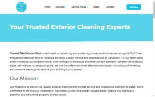 Coastal Elite Exterior Pros website