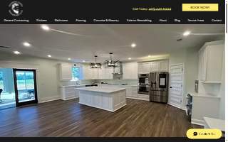 Galveston County Remodeling website