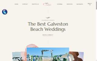 My Island Weddings website