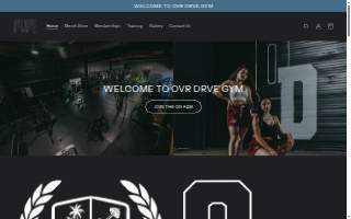 Ovr Drve Gym website